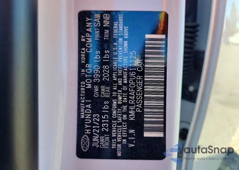 2023 Hyundai Elantra N Line from USA, damaged, VIN KMHLR4AF0PU611125